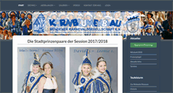 Desktop Screenshot of mkg-kornblumenblau.de